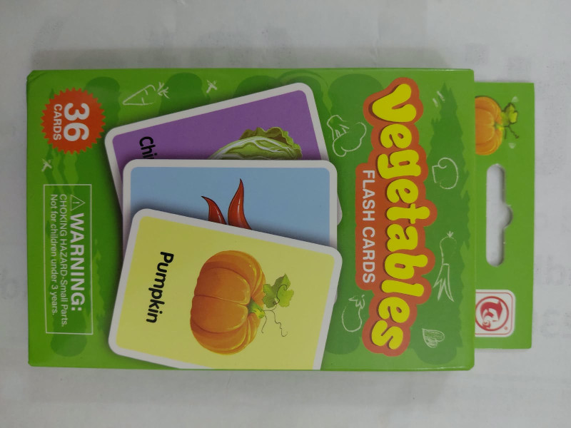 Vegetables Flash Card - AC88709