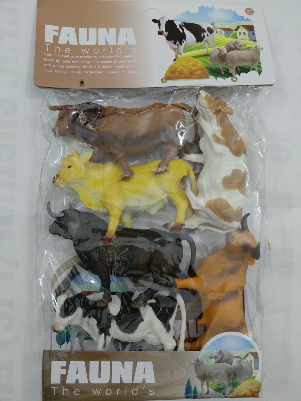 Sheet 1 Farm Animal (Cow) (6in1)